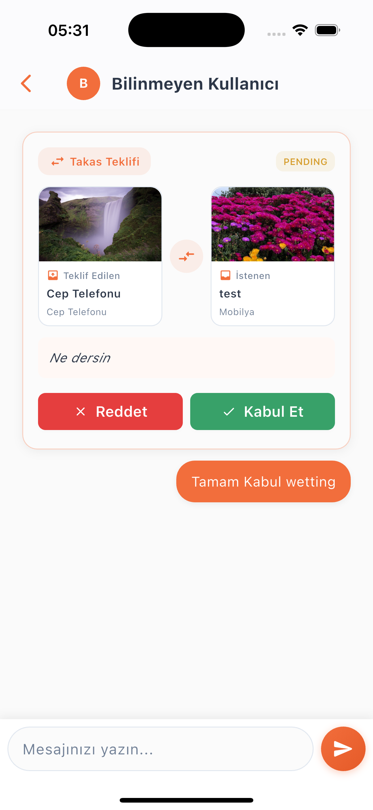 Tokush Giriş Ekranı